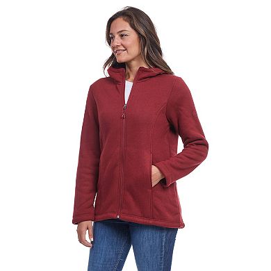 Women's ZeroXposur Portland Hooded Sueded-Fleece Jacket