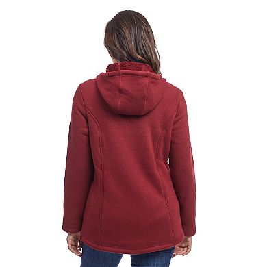 Women's ZeroXposur Portland Hooded Sueded-Fleece Jacket