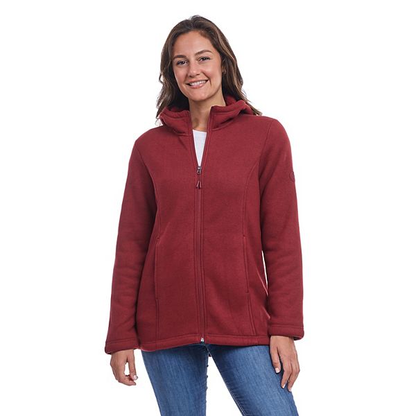 Women's ZeroXposur Portland Hooded Sueded-Fleece Jacket
