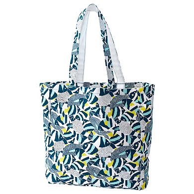Lands' End Packable Open Top Beach Tote
