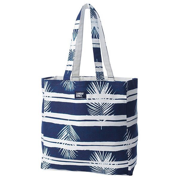 Lands' End Packable Open Top Beach Tote