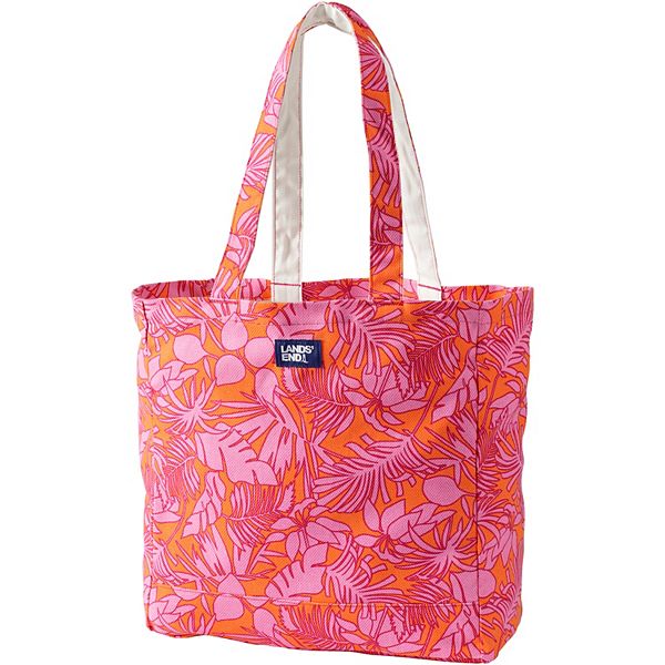 Lands' End Packable Open Top Beach Tote