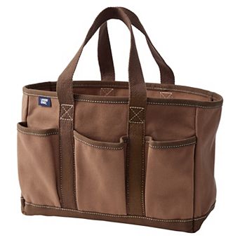 Lands' End Open Top Utility Tote Bag