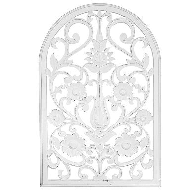 American Art Gallery Arched Windowpane Panel Wall Decor