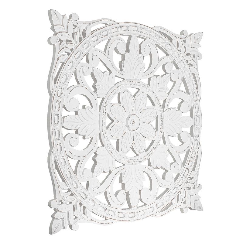 34049075 American Art Gallery Square Floral Medallion Wall  sku 34049075