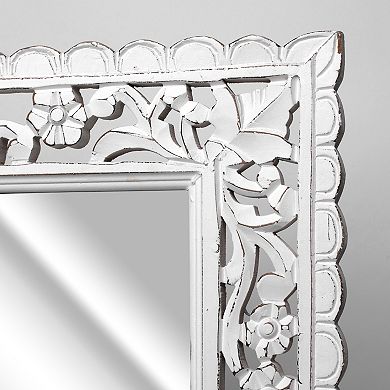 American Art Gallery Floral Panel Wall Mirror