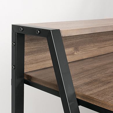 American Art Gallery Two Tone Home Office Desk