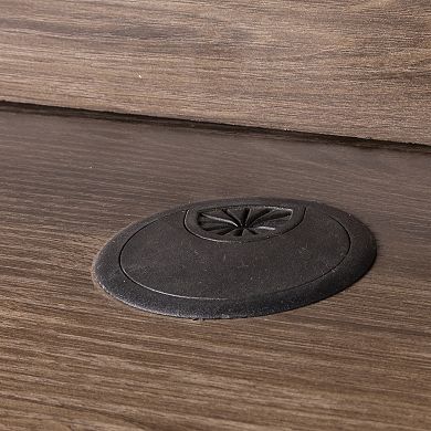 American Art Gallery Two Tone Home Office Desk