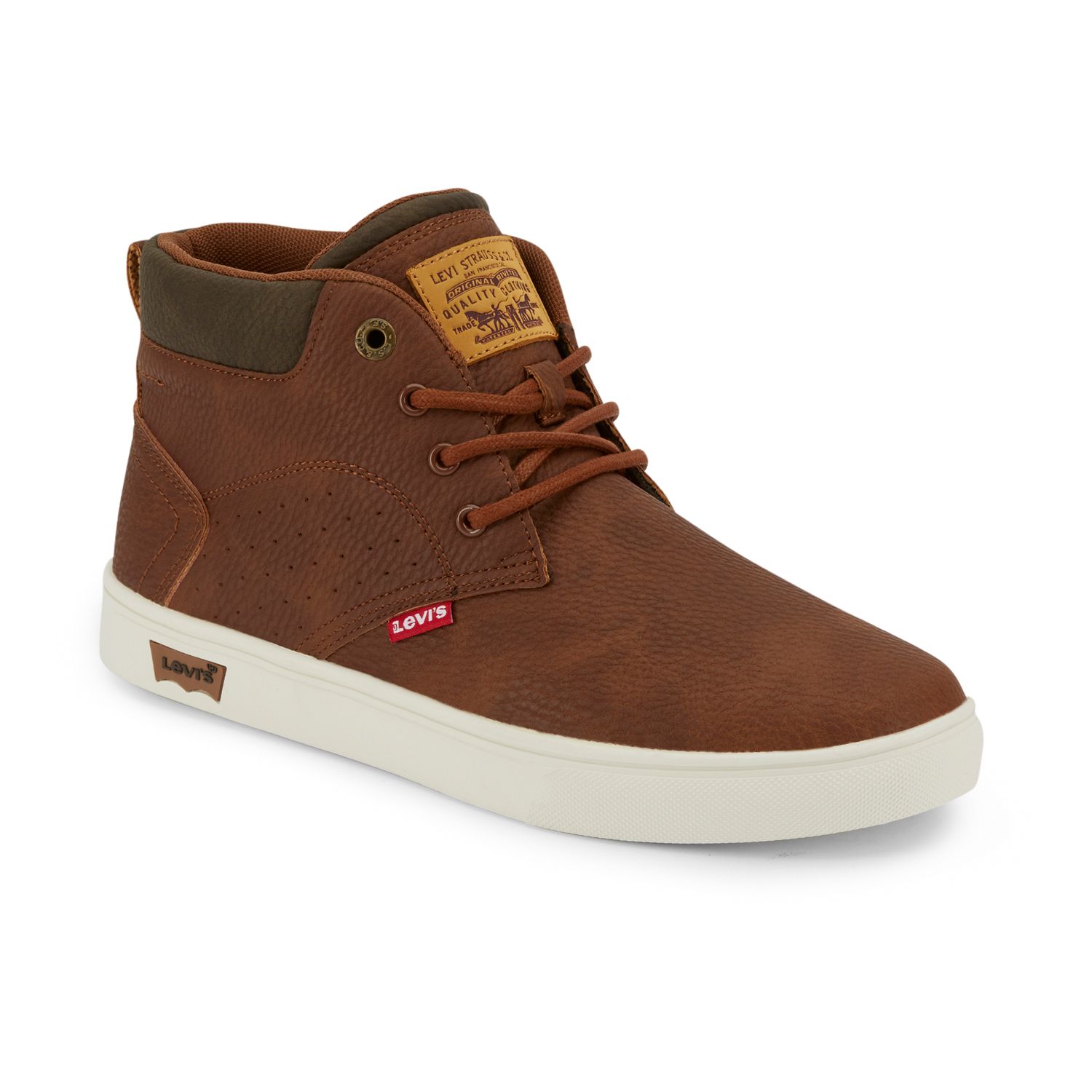 levis brown casual shoes