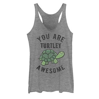 Juniors' You Are Turtley Awesome Tank Top