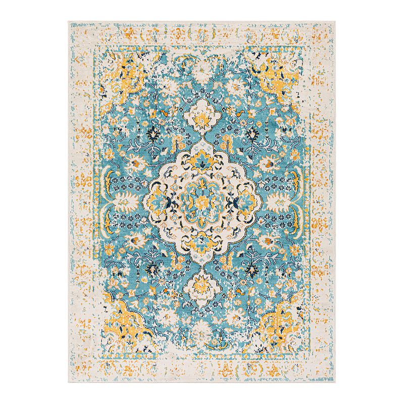 Decor 140 Donato Trad Rug, Yellow, 8X10 Ft