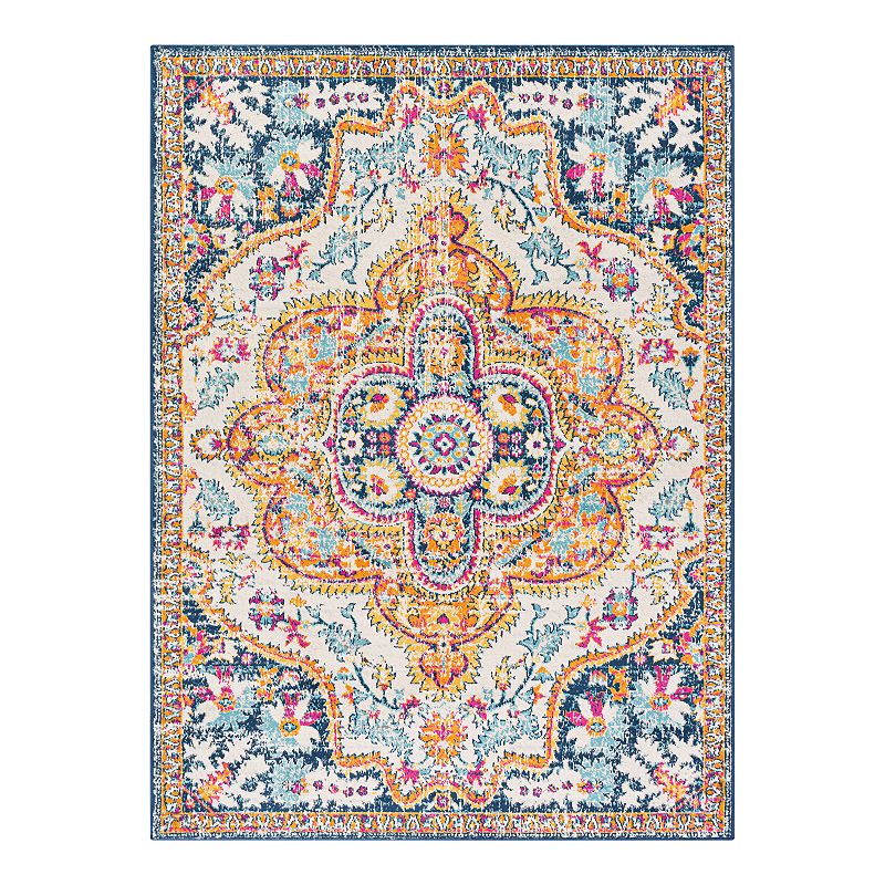 Decor 140 Draco Trad Rug, Orange, 8X10 Ft