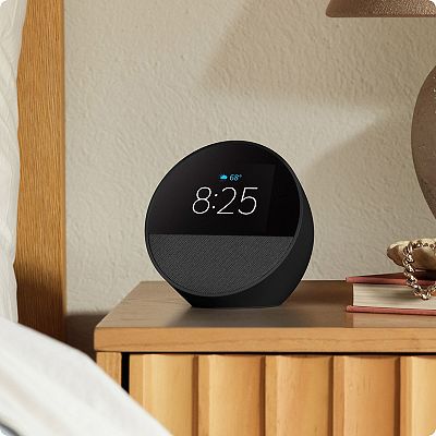 Amazon Echo Spot Smart Alarm Clock (2024 release)