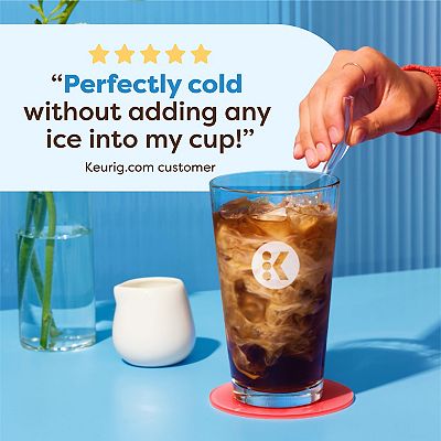 Keurig K-Brew + Chill Single Serve Coffee Maker, Black