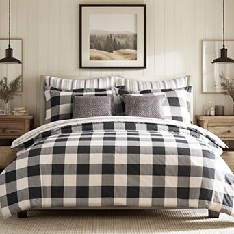 Levtex Home Camden Black Duvet Cover Set with Shams