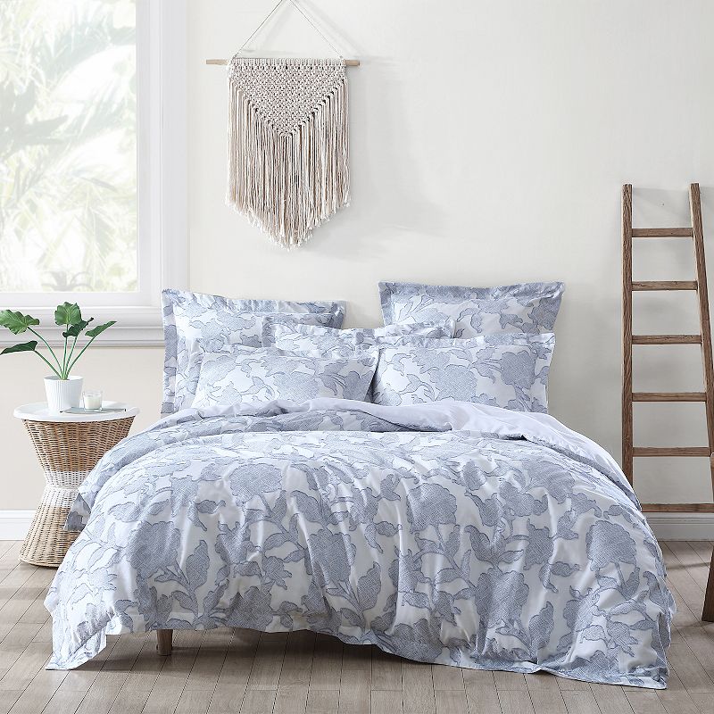 72592263 Levtex Home Sloane Blue Duvet Cover Set with Shams sku 72592263