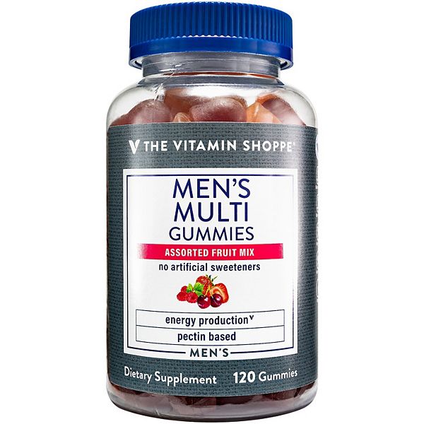 The Vitamin Shoppe Men's Multivitamin Gummies 120 Gummies
