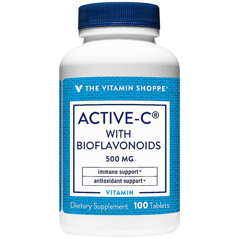 UPC 766536025923 product image for The Vitamin Shoppe Active-C with Bioflavonoids - 500 MG, 100 Tablets, Multicolor | upcitemdb.com