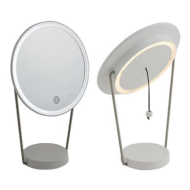 GloTech 2-in-1 LED Mirror + Lamp