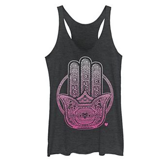 Juniors' Hamsa Hand Graphic Tank Top