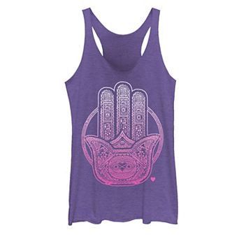 Juniors' Hamsa Hand Graphic Tank Top