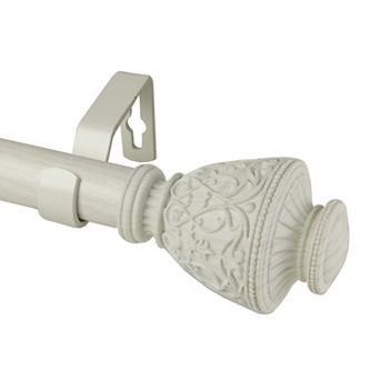 Rod Desyne 1" Veda Faux Wood Curtain Rod