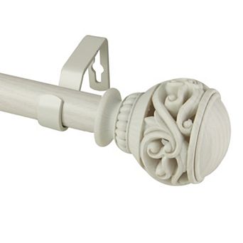 Rod Desyne 1" Isabella Faux Wood Curtain Rod