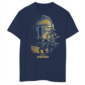 Boys 6-20 Star Wars: The Mandalorian Group Shot Mashup R23 Graphic Tee