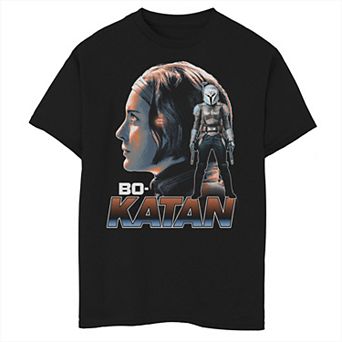 Boys 6-20 Star Wars: The Mandalorian Bo-Katan Collage R16 Graphic Tee