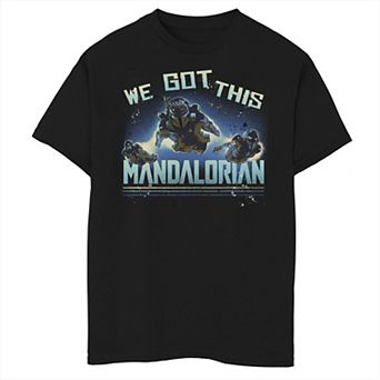 Boys 6-20 Star Wars: The Mandalorian Bo-Katan Group We Got This R19 Graphic Tee
