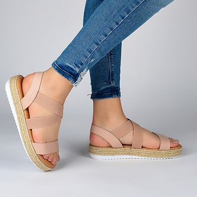 Journee Caroline Women's Espadrille Sandals