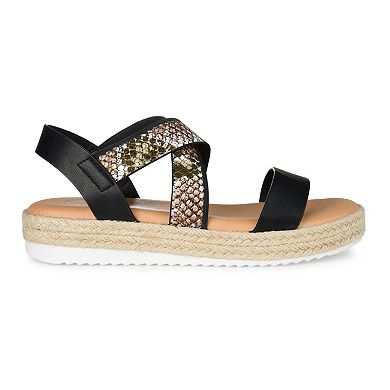 Journee Collection Caroline Women's Espadrille Sandals 