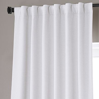 EFF Signature Faux Linen Blackout Window Curtain