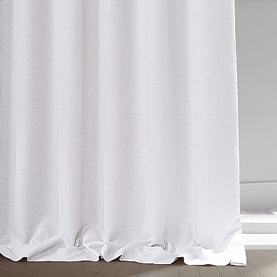 EFF Signature Faux Linen Blackout Window Curtain