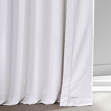 EFF Signature Faux Linen Blackout Window Curtain