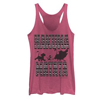 Juniors' Disney's The Lion King Hakuna Matata Tank Top