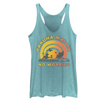 Disney's The Lion King Juniors' No Worries Trio Graphic Tank Top