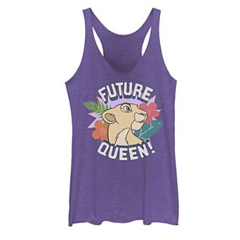 Disney's The Lion King Juniors' Nala Future Queen Flowers Graphic Tank Top