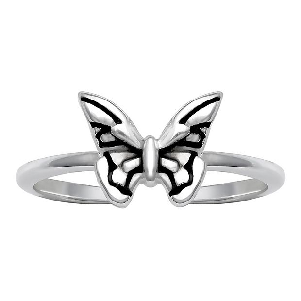 Kohls deals butterfly ring