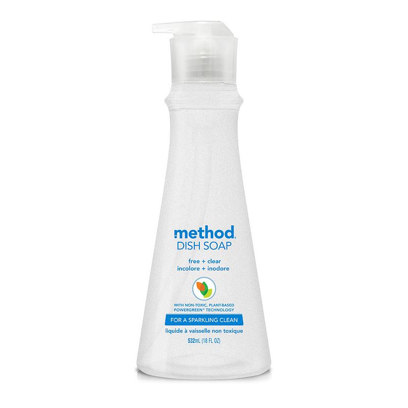 UPC 843536100161 product image for Method Pump Dish Soap - Free n Clear, 18 Oz | upcitemdb.com