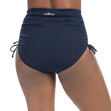 Women's' Dolfin Aquashape Ruched High-Waist Swim Bottoms