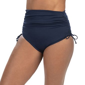 Women's' Dolfin Aquashape Ruched High-Waist Swim Bottoms