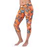 Women's Dolfin Aquashape Print Aqua Capri Leggings