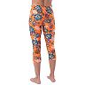 Women's Dolfin Aquashape Print Aqua Capri Leggings