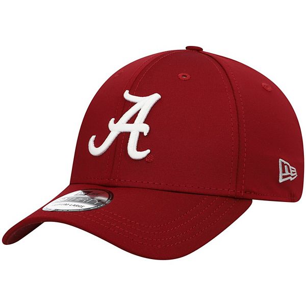 Men's New Era White Alabama Crimson Tide Campus Preferred 39THIRTY Flex Hat