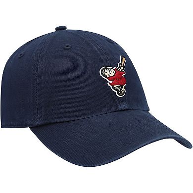 Men's '47 Navy San Diego Padres Logo Cooperstown Collection Clean Up Adjustable Hat
