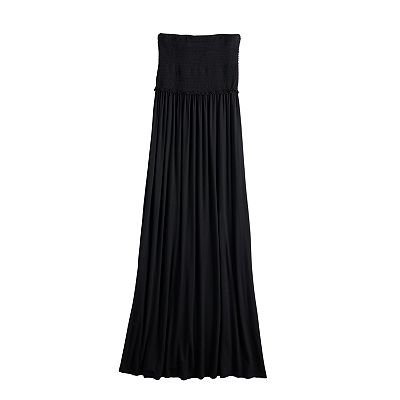 Juniors black maxi dress outlet