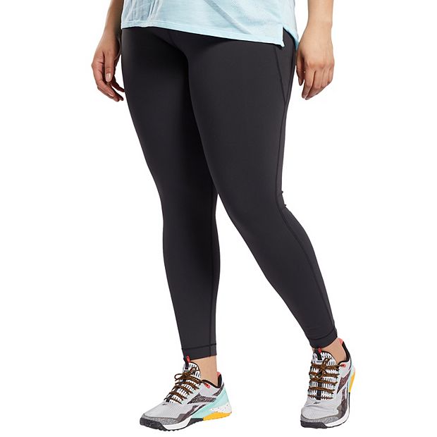 Reebok Lux High-Rise Leggings (Plus Size) 4X Black