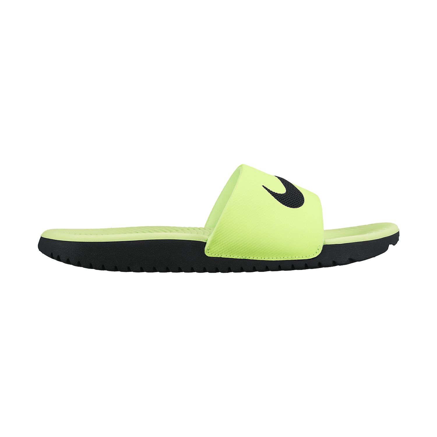 yellow nike slippers