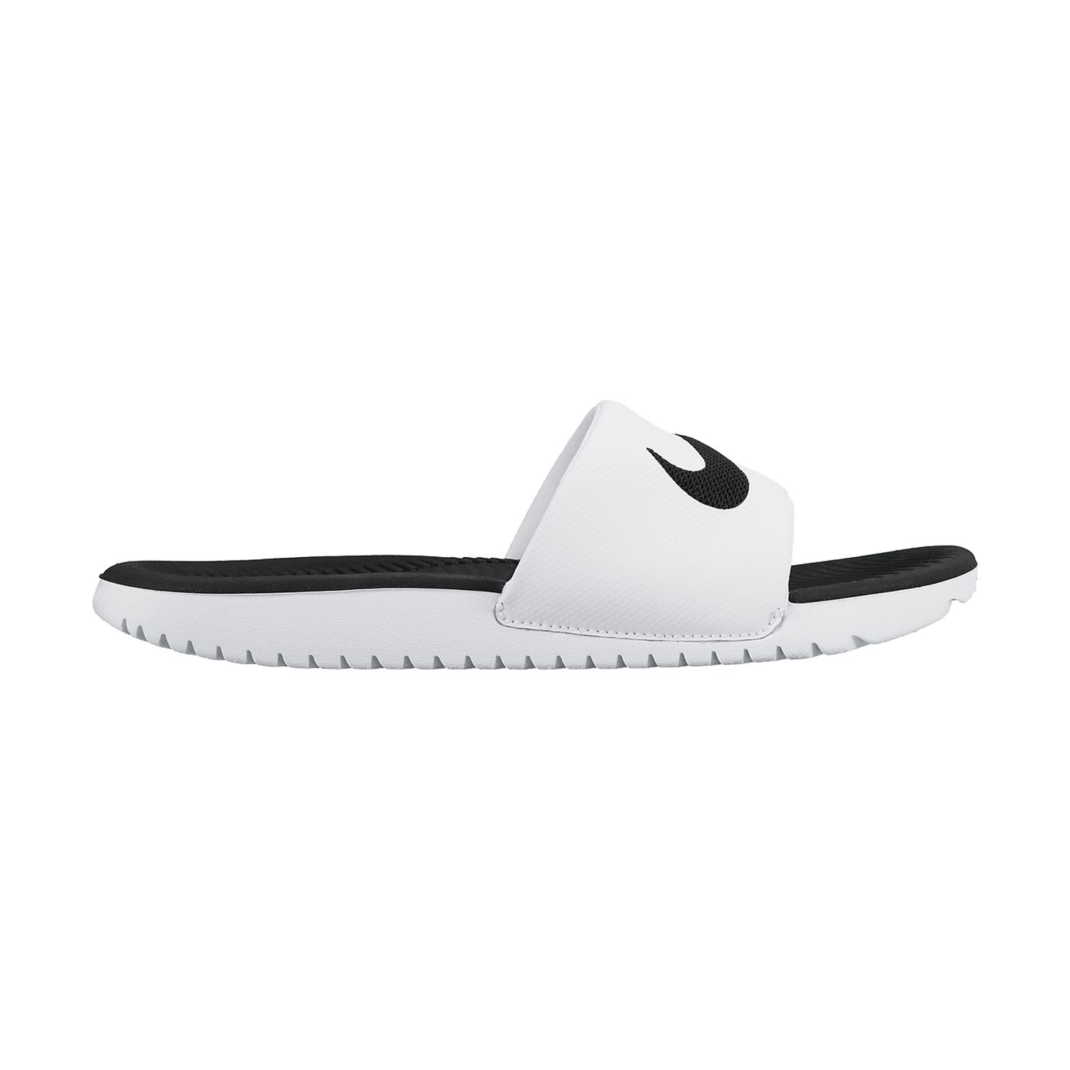 nike mens slides white